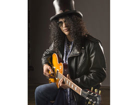 Send Slash a video message...you might win his signature model Les Paul